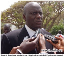 ministre agriculture